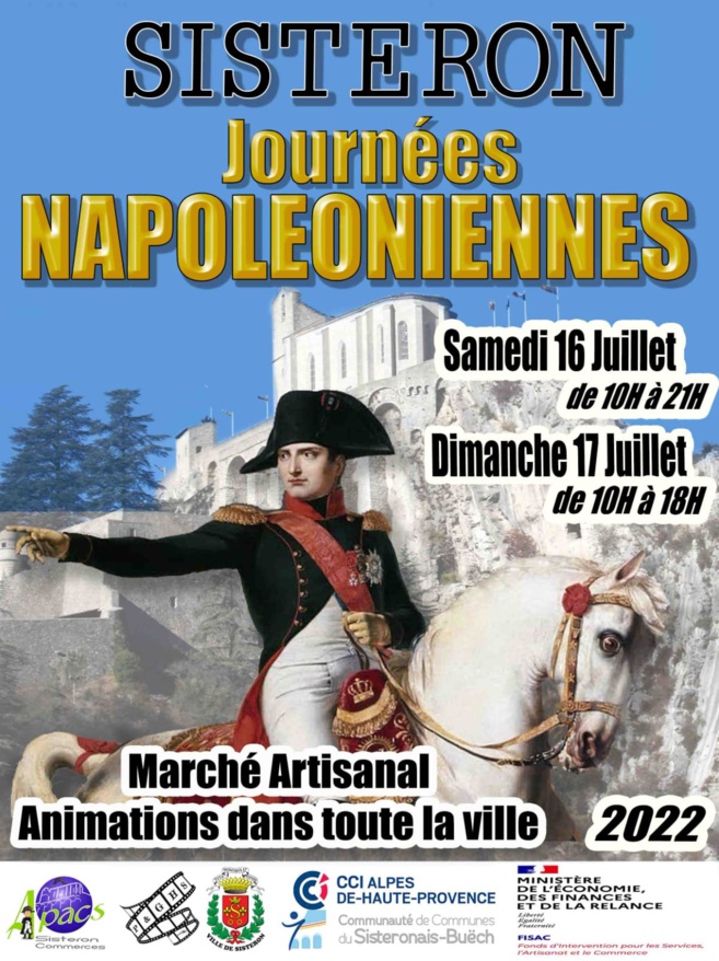 L’Empereur et ses troupes font halte à Sisteron L’Empereur et ses troupes font halte à Sisteron