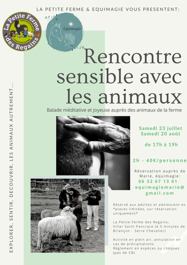 La Petite Ferme des Regains propose de nombreuses nouveautés pour cet été ! La Petite Ferme des Regains propose de nombreuses nouveautés pour cet été !