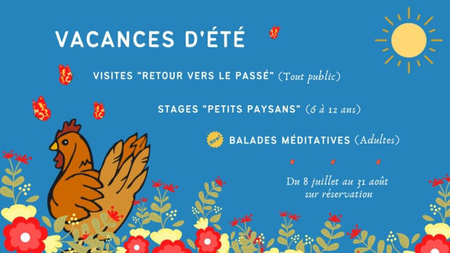 La Petite Ferme des Regains propose de nombreuses nouveautés pour cet été ! La Petite Ferme des Regains propose de nombreuses nouveautés pour cet été !