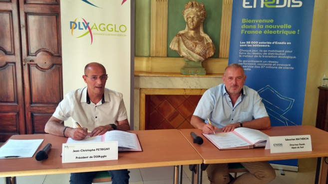 Une convention DLVA et ENEDIS : Maîtriser et optimiser l’énergie ! Une convention DLVA et ENEDIS : Maîtriser et optimiser l’énergie !