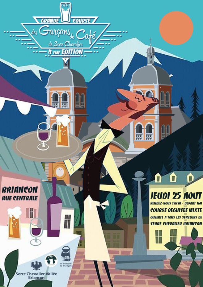 4ème édition pour la Grande course des filles et garçons de café 4ème édition pour la Grande course des filles et garçons de café