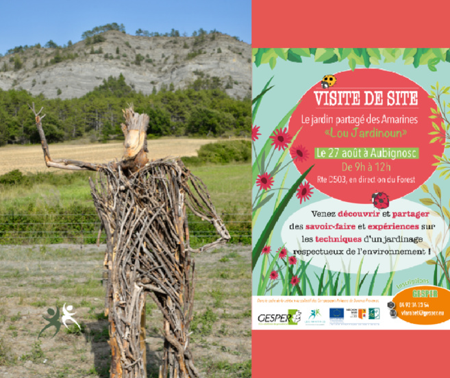 Le savoir faire du jardinage se partage à Aubignosc Le savoir faire du jardinage se partage à Aubignosc
