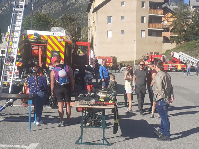 Journée portes ouvertes à la caserne des pompiers de Briançon Journée portes ouvertes à la caserne des pompiers de Briançon