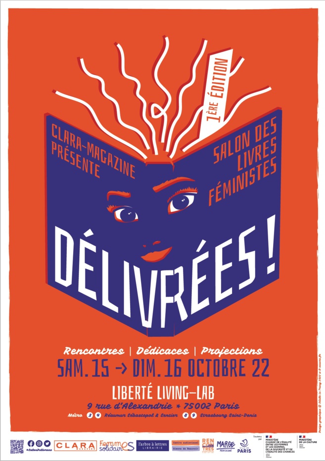 Clara magazine organise son 1er salon du livre féministe à Paris. Clara magazine organise son 1er salon du livre féministe à Paris.