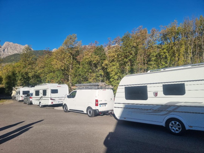 La famille Ferrari quitte l'aire d'accueil des gens du voyage La famille Ferrari quitte l'aire d'accueil des gens du voyage