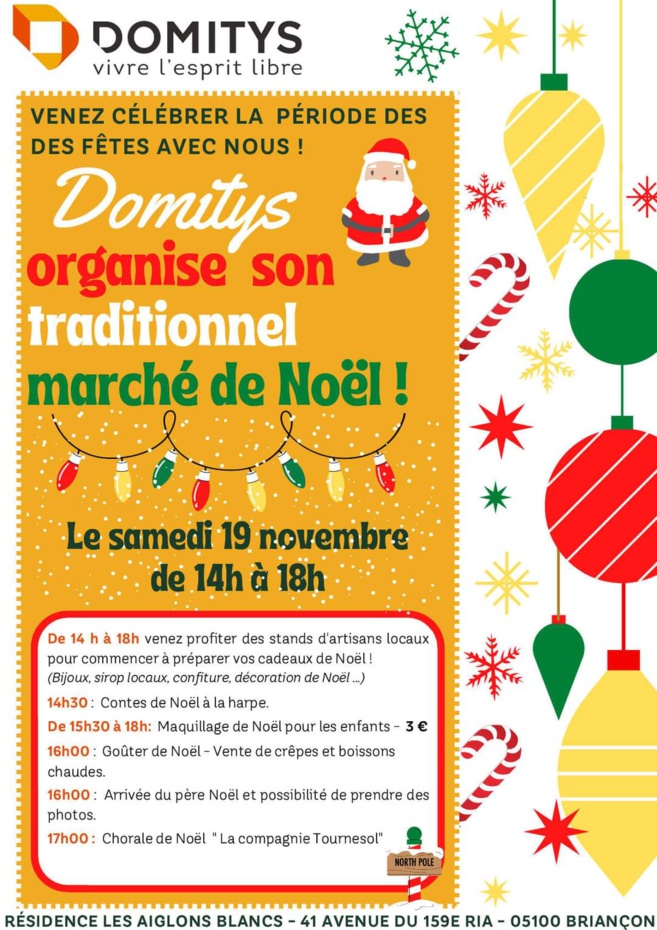 Fêtes de fin d'année chez DOMITYS : le programme Fêtes de fin d'année chez DOMITYS : le programme