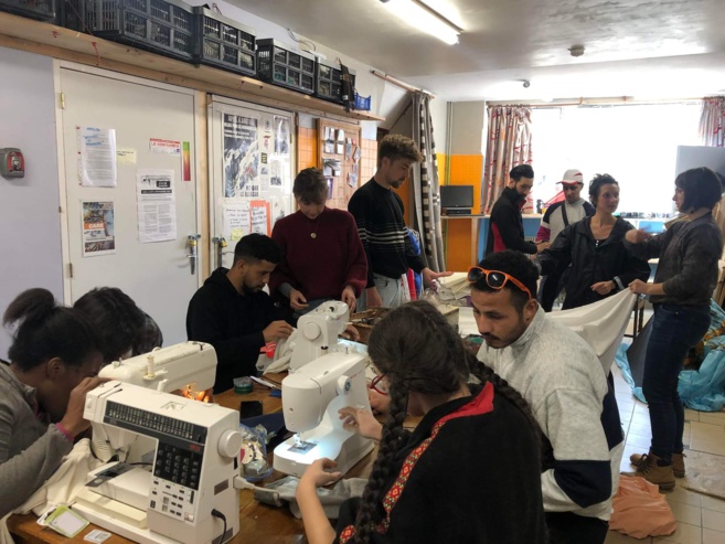 Des ateliers coutures proposés aux Terrasses Solidaires Des ateliers coutures proposés aux Terrasses Solidaires