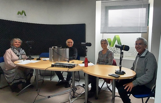 Janine Mollet, François Malabave, Mireille Chopin et René Martel Janine Mollet, François Malabave, Mireille Chopin et René Martel