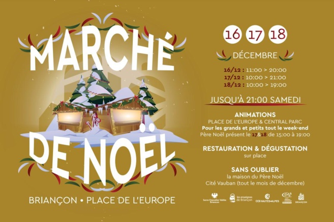 Venez rêver au Marché de Noël Briançonnais ! Venez rêver au Marché de Noël Briançonnais !