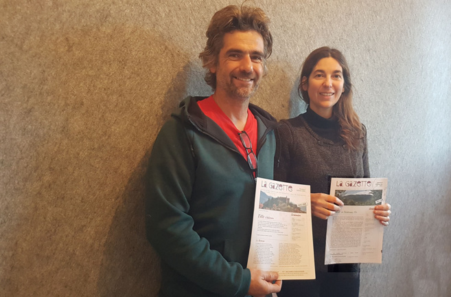 Christophe et Dina présente La Gazette Christophe et Dina présente La Gazette