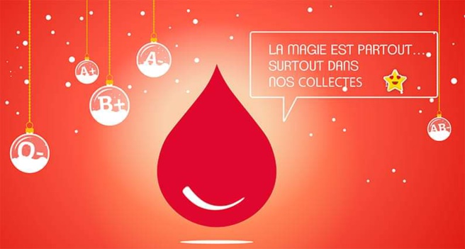 Pour finir l'année en bonté, donnez votre sang