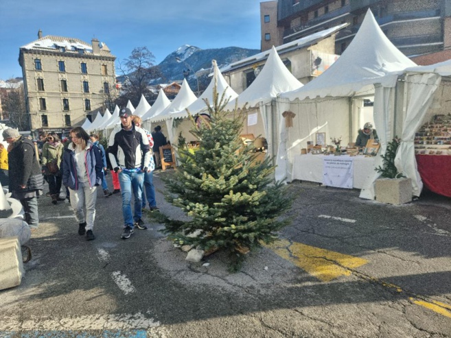 Retour sur le marché de Noël à Briançon