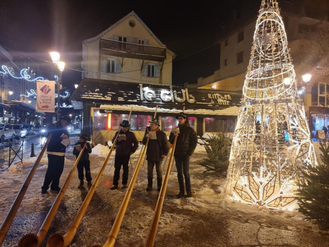 Briançon: Inauguration Des illuminations de Noël