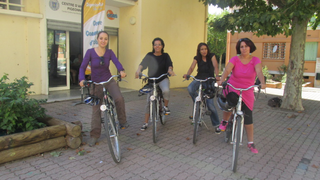 Beau succès du vélo-école pour les femmes à Digne
