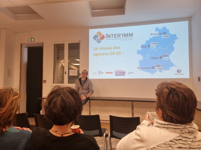 projection d'un film promotionel au GRETA projection d'un film promotionel au GRETA