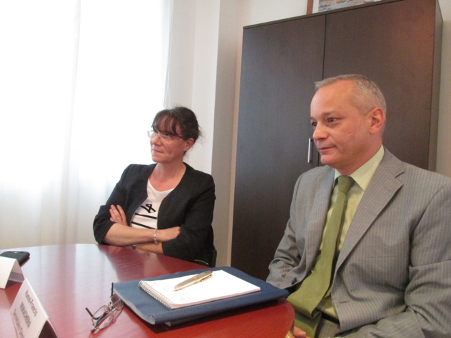 La Préfète Willaert a accueilli deux de ses collaborateurs directs à Digne La Préfète Willaert a accueilli deux de ses collaborateurs directs à Digne