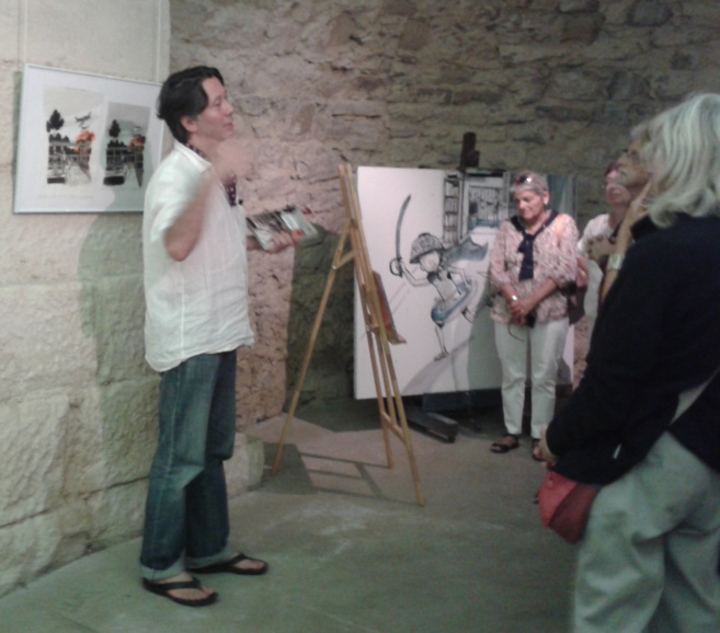 Auteur-illustrateur jeunesse, Marcelino Truong était à Manosque pour les Correspondances Auteur-illustrateur jeunesse, Marcelino Truong était à Manosque pour les Correspondances