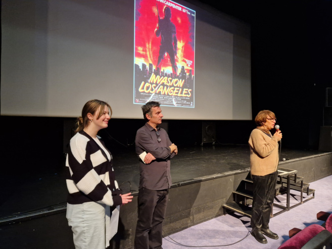 Les lycéens du David Néel option cinéma commentent le film culte de John Carpenter. Les lycéens du David Néel option cinéma commentent le film culte de John Carpenter.