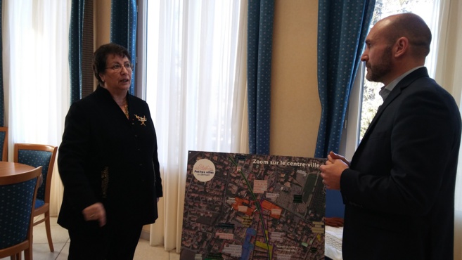 Le CD 04 en visite à Oraison Le CD 04 en visite à Oraison