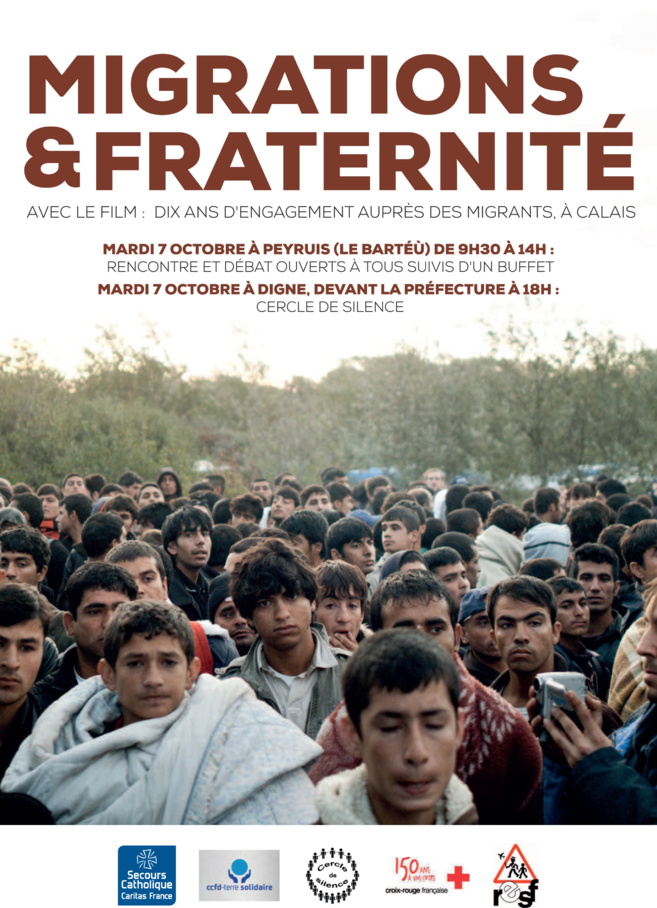 Des associations mettent en avant la fraternité pour lutter contre le rejet des migrants Des associations mettent en avant la fraternité pour lutter contre le rejet des migrants