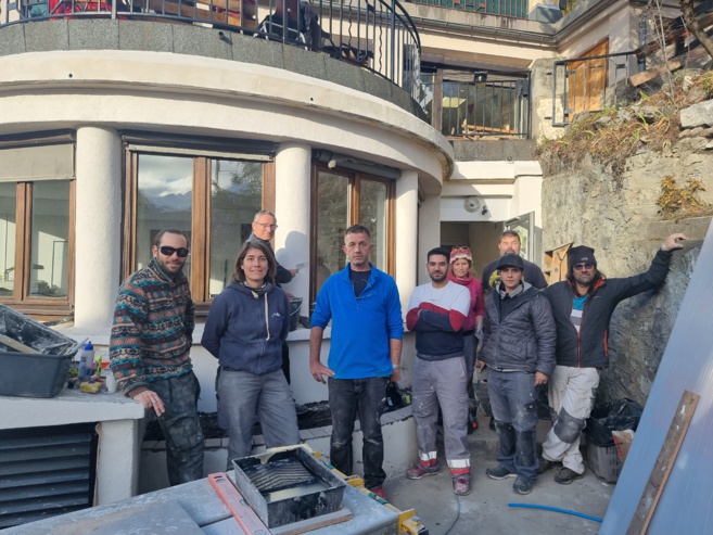 Des stagiaires du Greta-CFA Alpes Provence suivent leur formation aux Terrasses solidaires Des stagiaires du Greta-CFA Alpes Provence suivent leur formation aux Terrasses solidaires