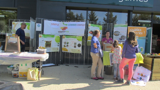 Une journée de communication sur le compostage a eu lieu à Digne Une journée de communication sur le compostage a eu lieu à Digne