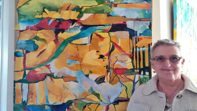 Manosque : Annick Santelli expose dans nos studios Manosque : Annick Santelli expose dans nos studios