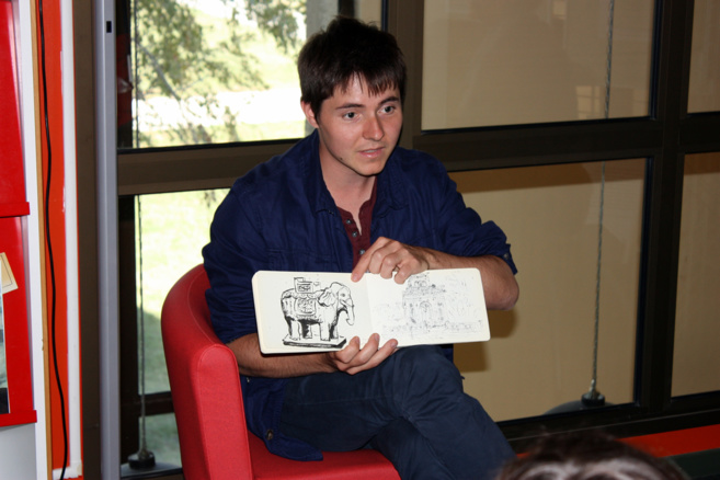 Rencontre avec un auteur-illustrateur à Château-Arnoux ! Rencontre avec un auteur-illustrateur à Château-Arnoux !