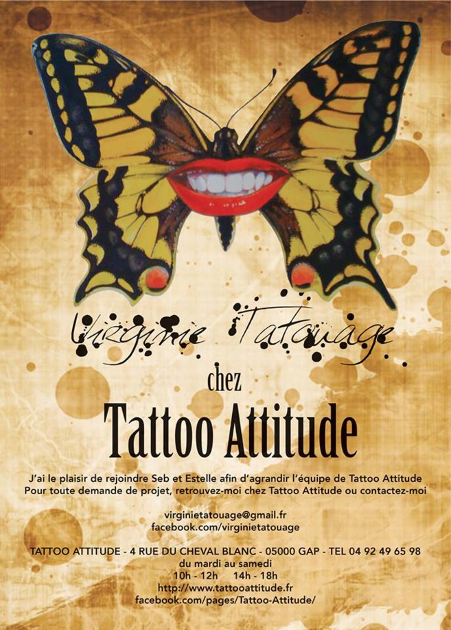 Virginie Tatouage : une artiste gapençaise dont la peau est une toile… Virginie Tatouage : une artiste gapençaise dont la peau est une toile…