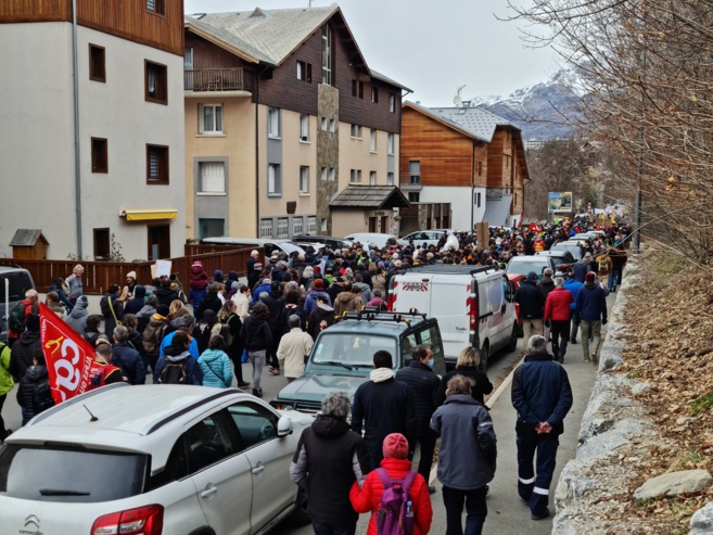 Importante mobilisation à Briançon Importante mobilisation à Briançon