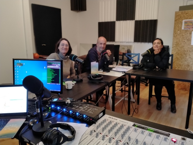 Cécile Arnold, Luisa Marquès-Dos Santos et Matthias Youchenko Cécile Arnold, Luisa Marquès-Dos Santos et Matthias Youchenko