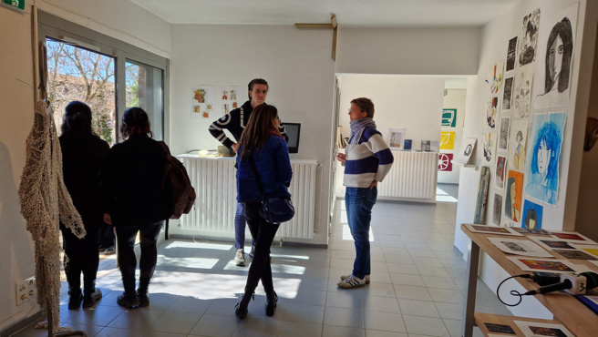 Portes ouvertes à l'école d'art IDBL jusqu'au samedi 25 mars. Portes ouvertes à l'école d'art IDBL jusqu'au samedi 25 mars.