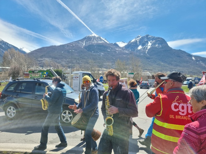 Manifestations contre la réforme des retraites: Grèves et manifs dans les Alpes du Sud