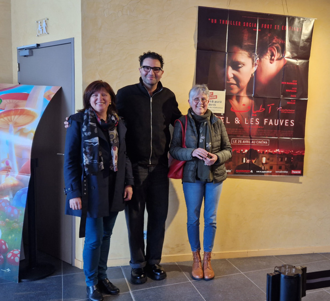 Le réalisateur du film "Amel et les fauves" était à Digne. Le réalisateur du film "Amel et les fauves" était à Digne.