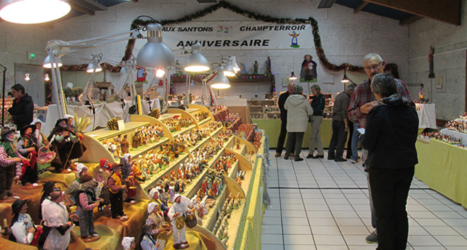 La Foire aux Santons de Champtercier est ouverte… La Foire aux Santons de Champtercier est ouverte…