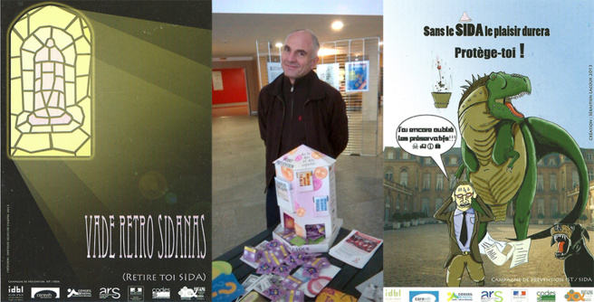 Le Sida à la Une pour une exposition éphémère à l’hôpital Le Sida à la Une pour une exposition éphémère à l’hôpital
