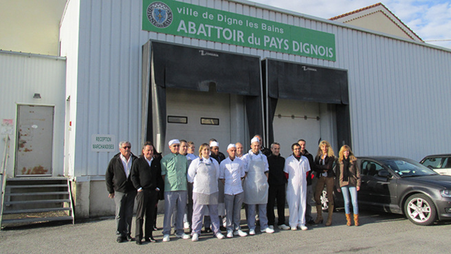 Les apprentis-bouchers de Digne vont bénéficier d’un partenariat positif. Les apprentis-bouchers de Digne vont bénéficier d’un partenariat positif.