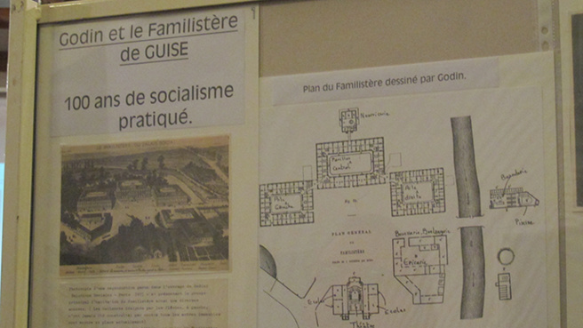 Au XIXème siècle, l’inventeur du Poêle Godin a aussi créé un palais social pour ses ouvriers.