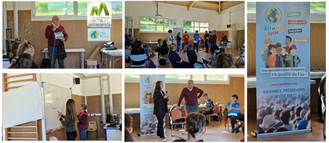 AIRLOQUENCE au Lycée agricole de Carmejane. AIRLOQUENCE au Lycée agricole de Carmejane.