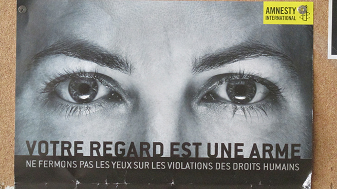 La campagne 10 jours pour signer d’Amnesty International était au lycée Beau de Rochas