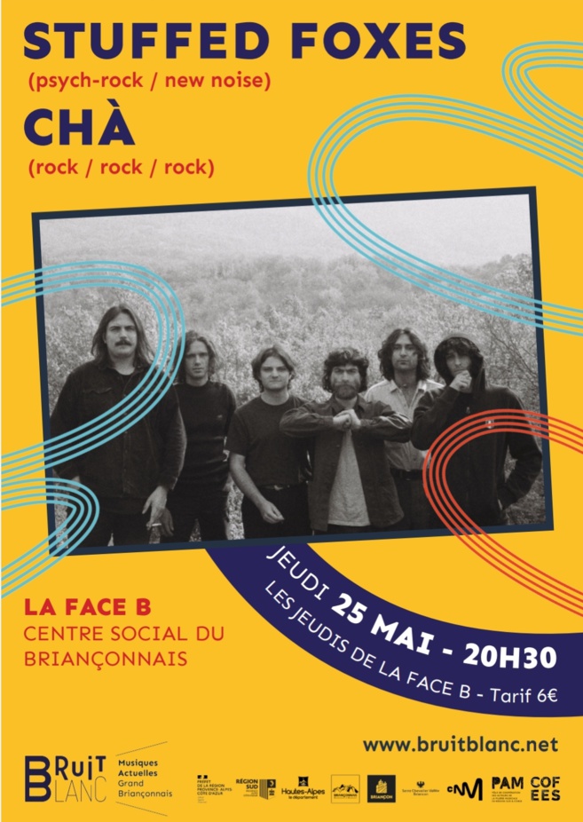 2 dates de concert à venir pour le groupe chà ! 2 dates de concert à venir pour le groupe chà !