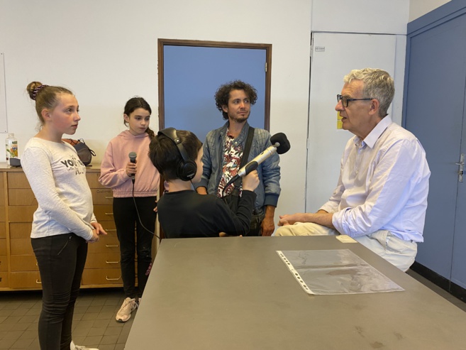 Reporters en herbe à l'école de Volonne Reporters en herbe à l'école de Volonne