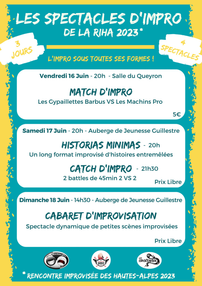 Les Gypaillettes Barbus font leurs RIHA 2023 Les Gypaillettes Barbus font leurs RIHA 2023