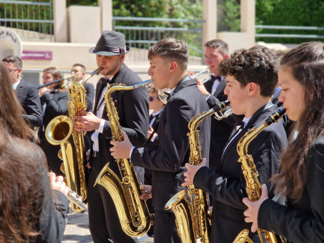 Junior Band Bulgaria en Concert en Ubaye ! Junior Band Bulgaria en Concert en Ubaye !