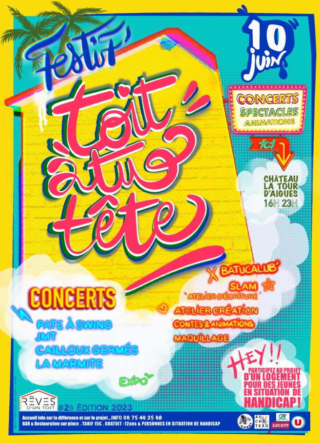 Toit à tue-tête, un temps festif au Château de la Tour d’Aigues Toit à tue-tête, un temps festif au Château de la Tour d’Aigues