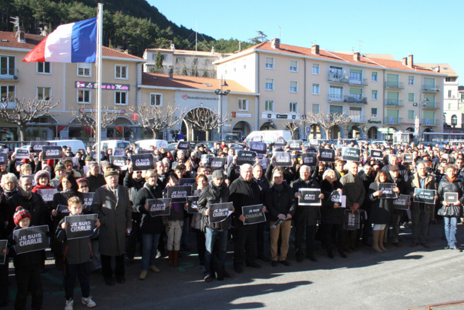Tout Sisteron était Charlie hier ! Tout Sisteron était Charlie hier !
