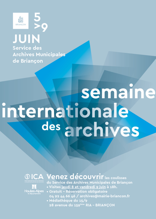 la SEMAINE INTERNATIONALE DES ARCHIVES est lancée la SEMAINE INTERNATIONALE DES ARCHIVES est lancée
