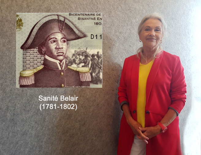 Sanité Belair présentée par Jacqueline Hennegrave