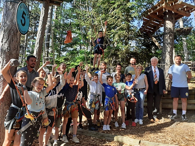 Sortie scolaire haut perchée à Sisteron Sortie scolaire haut perchée à Sisteron