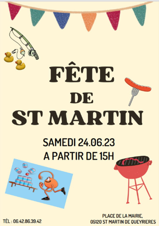 La grande fête à Saint-Martin-de-Queyrières La grande fête à Saint-Martin-de-Queyrières